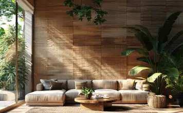 Créer un espace unique : l’art du mur en bois intérieur décoratif