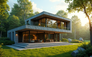 Maison moderne en pierre : un patrimoine durable pour les générations futures
