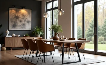 Pourquoi choisir une table en bois avec pieds en métal pour votre salle à manger