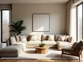 Le mobilier qui allie style et détente pour un salon cosy