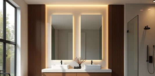 Concilier esthétique et fonctionnalité avec une double vasque pour salle de bain