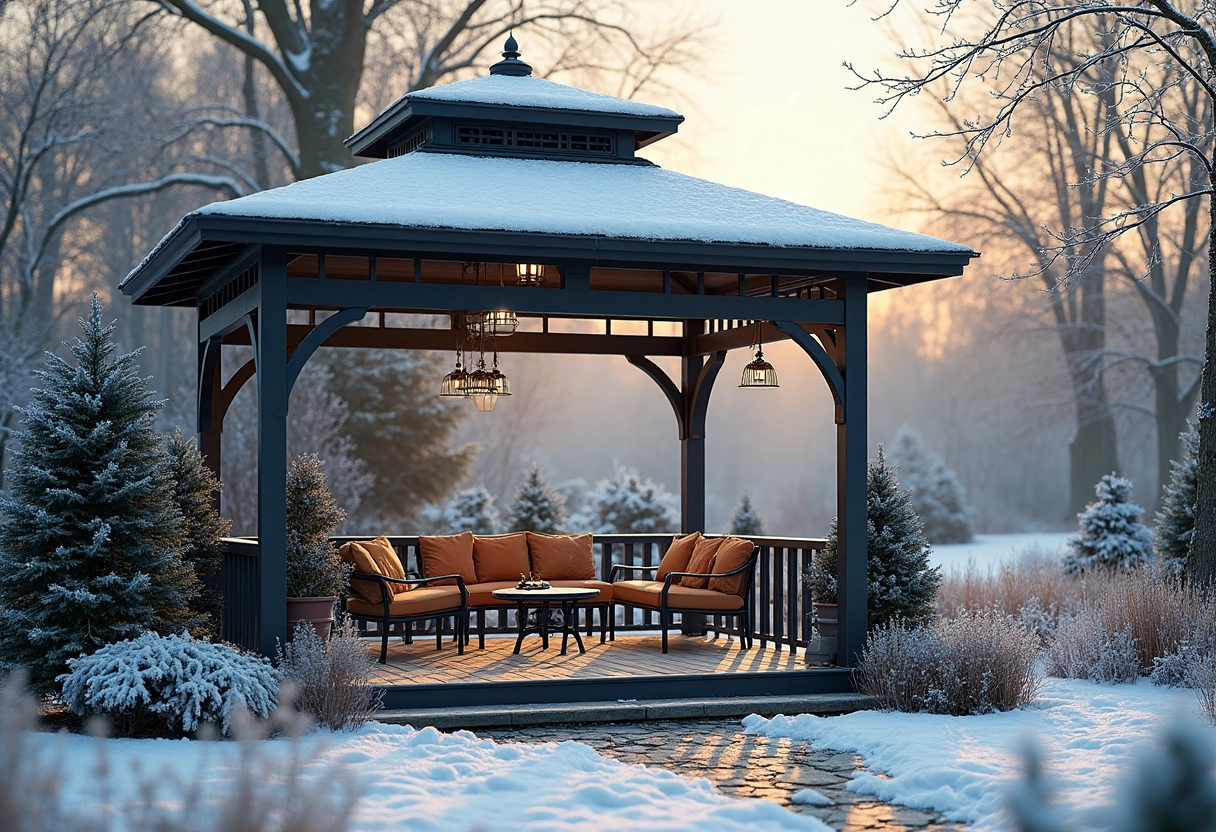 gazebo jardin