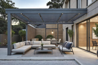Pergola bioclimatique, stores et volets : comment bien équiper sa terrasse en 2026 ?